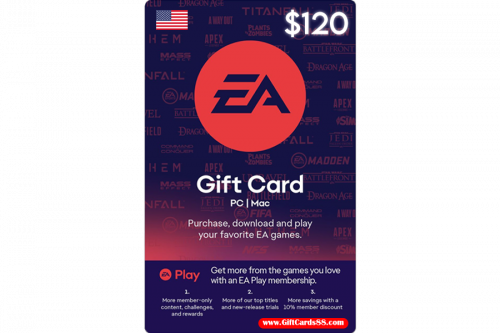 EA Origin 120 USD